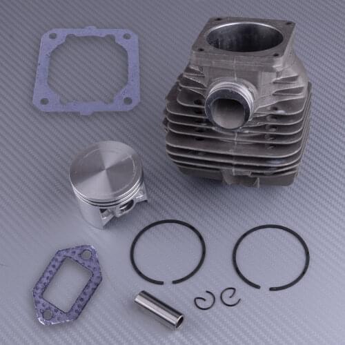 LETAOSK 50mm Metal Piston Cylinder Assembly Kit Fit for Stihl 044 MS440 Chainsaw Rebuild