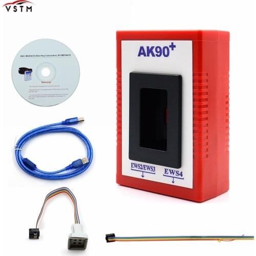 Best V3.19 AK90 For BMW AK90+ With Car Styling Free Ship AK90 Key Programmer Tool For All EWS AK 90 Key Maker AK-90