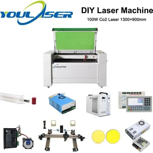 QDHWOEL DIY Kit Laser Co2 Complete Accessories for 9060 RECI W4 Customized CO2 Laser Machine Laser Solution of All Parts