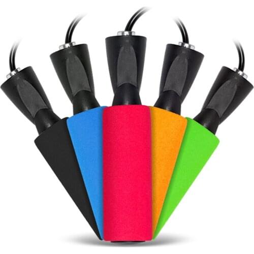 Fitness Equipment Portable Adjustable Wear-Resistant Weight Loss PVC Jump Rope Bearing Rope Skipping Sports Accessories