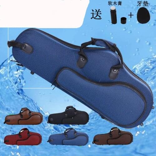 Durable Alto Eb Saxophone Bag Sax Case Double Strap Box Hard Box 600D Sax Bag