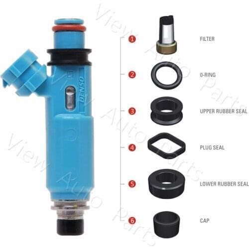 300 sets Fuel Injector Repair Kits For Toyota Camry Solara 2.2L OEM 2320903010 Denso micro Filter Rubber Seal Orings VD-RK-0203