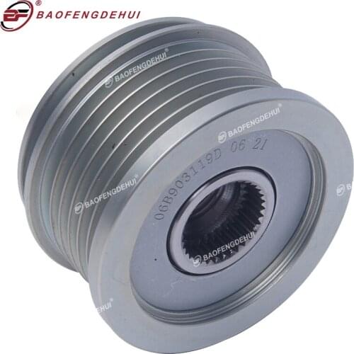 Alternator Decoupler Pulley Clutch Pulley For Volkswagen Eos Passat CC Beetle Jetta Tiguan Audi A3 A4 TT Quattro L4 1.8 2.0L