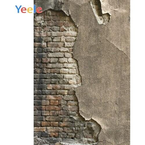 Yeele Old Vintage Brick Wall Grunge Backdrop Newborn Baby Shower Kids Birthday Photography Background For Photo Studio Photocall