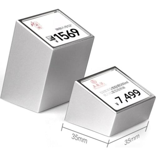 Price Display Rack Creative Cosmetics Commodity Price Tag Metal Price Tag Wine Label Rack High-quality Product Price Sticker