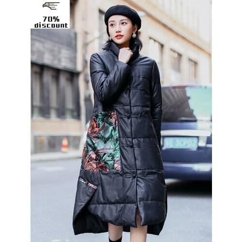 2020 Genuine Leather Jacket Winter Jacket Women 300% Sheepskin Coat Female Korean Long Down Jackets Chaqueta Mujer MY