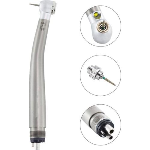 High Standard 1 pc New Type Dental LED Cartridge Rotor Turbine Handpiece 4 Hole LED handpiece Dental Material