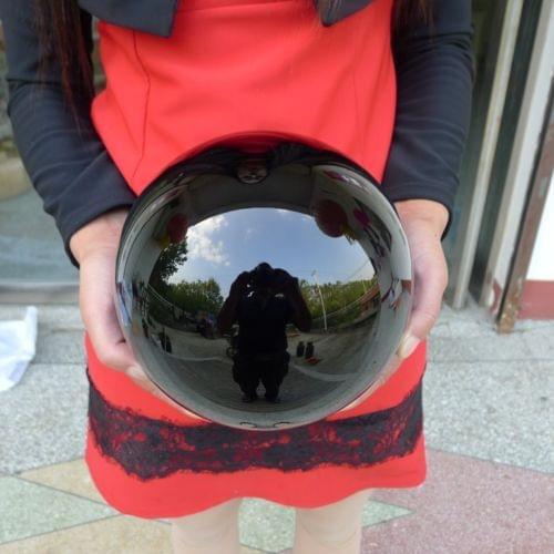 10100g Natural Obsidian Crystal Sphere Ball Healing
