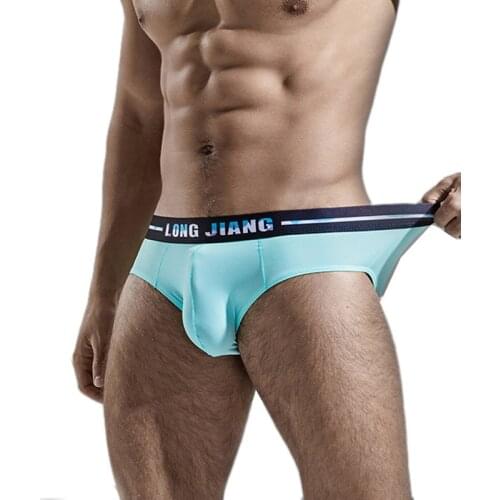 3Pcs/lot Men Briefs Jockstrap Ultra-Thin Ice Silk Men Underwear Sets Sexy Man Underpants Brand Male Panties Ropa Interior Hombre