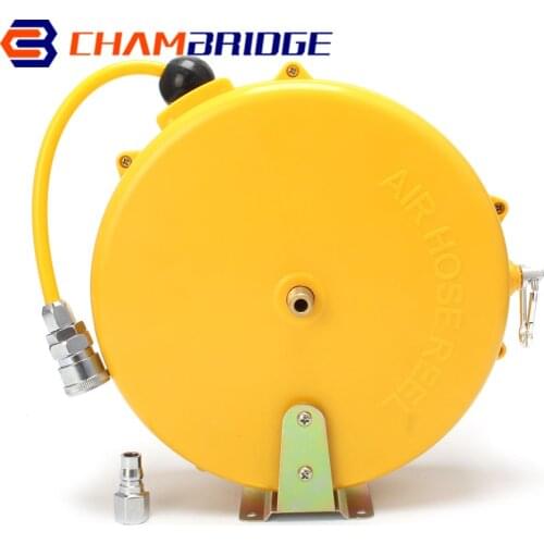 New Automatic Retractable Reel Telescopic Air Drum Hose PU8*5 10*6.5 12*8 Automotive Air Hose Pneumatic PU Tube Pneumatic Drum