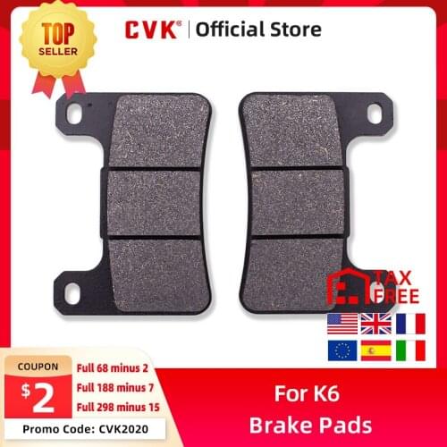CVK High Quality Front Brake Pads Disks Shoe for Suzuki GSXR 600 GSXR 750 (06-10) K6/K7/K8/K9/L0 GSXR600 GSXR750 GSXR1000
