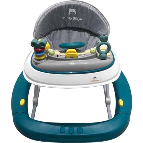 Baby Walkers With Wheel Baby Walk Learning Anti Rollover Foldable Wheel Walker Multi-Functional Kids Seat Car