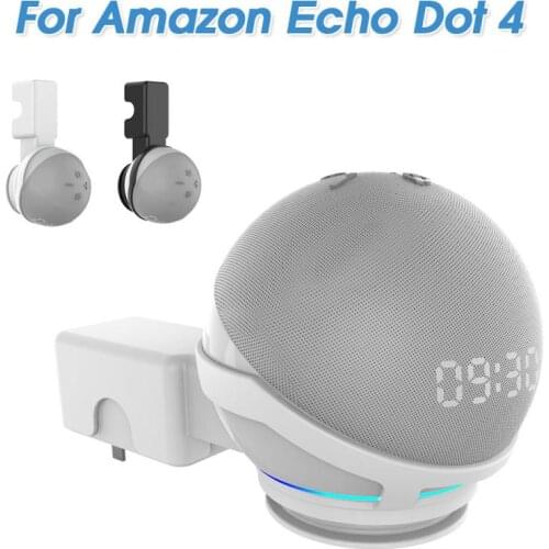 NEW!! Wall Mount Shelf Stand Holder for Amazon Echo Dot 4th Generation Amazon Smart Speaker Wall Bracket Wall
