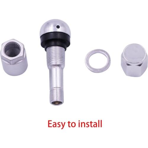 Wheel Tire 1set Valve Exquisite Tubeless Explosion-Proof Car Tire Valve Caps Wheel Tires Tool Tire Stem Air Cap Airtight Covers