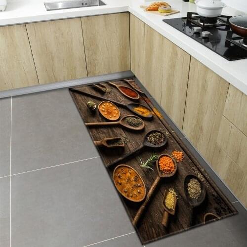 Modern Kitchen Carpet Entrance Doormat Living Room Children Decoration Rug Home Hallway Bath Balcony Bedroom Floor Anti-Slip Mat