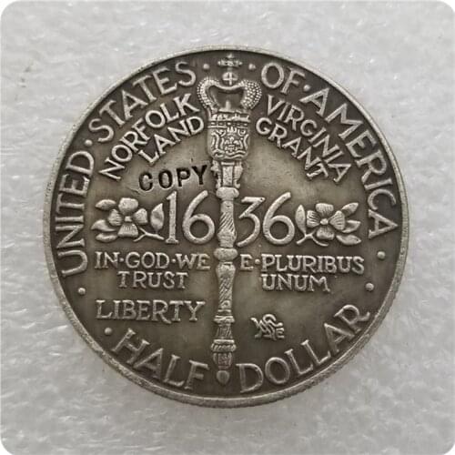 USA 1936 NORFOLK Commemorative Half Dollar Coin COPY