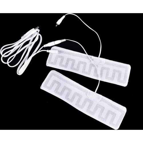 4.5cm*20cm 5V USB Heated Insoles Electric Heated Gloves Carbon Fiber Heated Pads Hot compress Shoulder Knee Waist