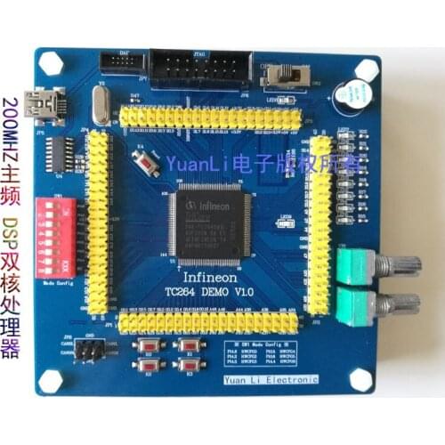 TC264 Microcontroller Development Board Evaluation Board Dual-core Microcontroller DSP Processor