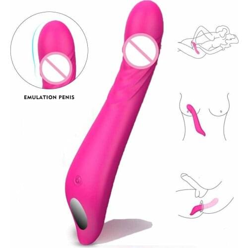 G-spot Dildo Vibrator Adult Sex Toys For Women - Adorime Silicone Clitoris Vagina Stimulator Massager Sexy Things For Couples