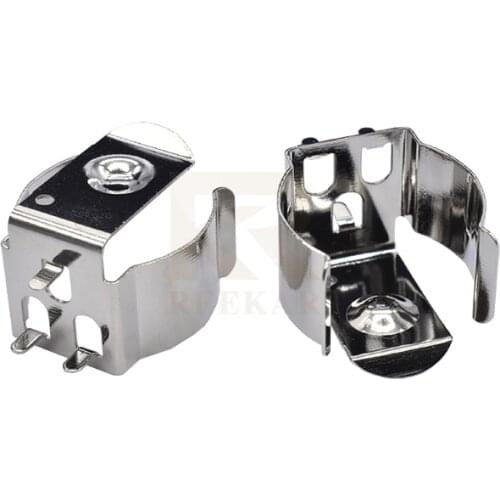 10PCS Hot Sale Metal Stamping Spring Steel 18650 CR123A Battery Holder Clip