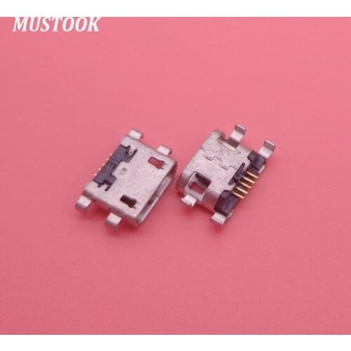 50pcs pcs Mini micro USB Jack Connector Socket plug dock 5pin female parts For Blackview A7 A7 Pro A7Pro Charging Port