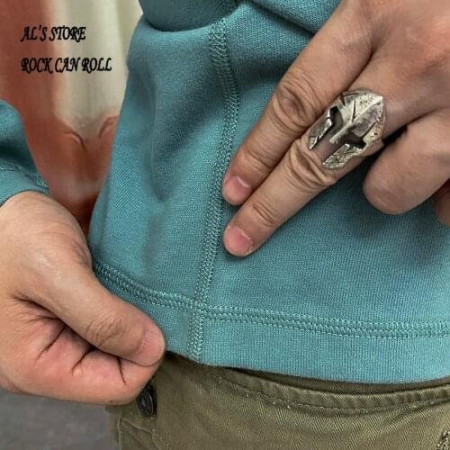 AL6211 Buy 1 & Get 2 RockCanRoll Asian Size 300GSM 10.5oz Casual Soft Heavy Thick Tee Cotton Super Top Quality Flexible T Shirt