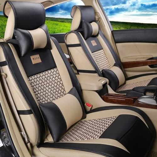 TO YOUR TASTE auto accessories leather car seat covers for MITSUBISHI lancer V3/5/6 Pajero Sport Outlander Pajero V73 V77 trendy