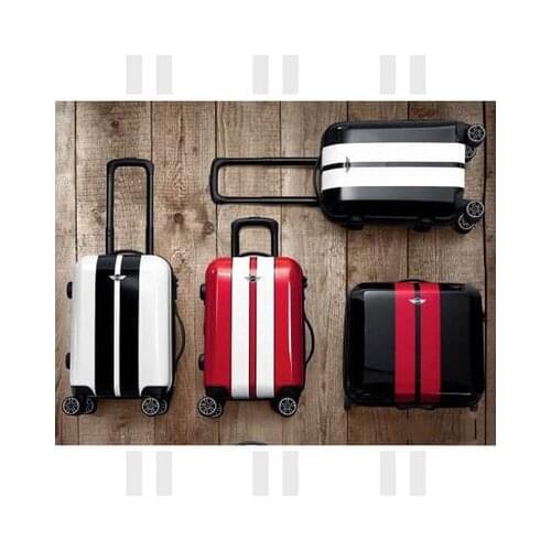 Brand New ABS+PC Material Mini Ray Style Black/Red/White/Blue/Sliver Travel Luggage Boxes For mini cooper F56 F55 F54 F60 R56