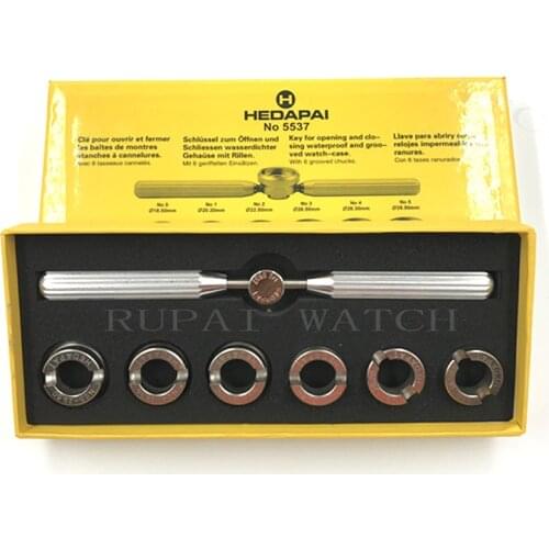 7 Pcs Watch Tools Clock Watch Opener Repair Tool Easy Open Watch Back Case For ROLEX