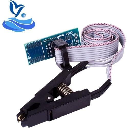 SOP8 Programmer Adapter SOIC8 SOP8 Test Clip For EEPROM 93CXX / 25CXX / 24CXX