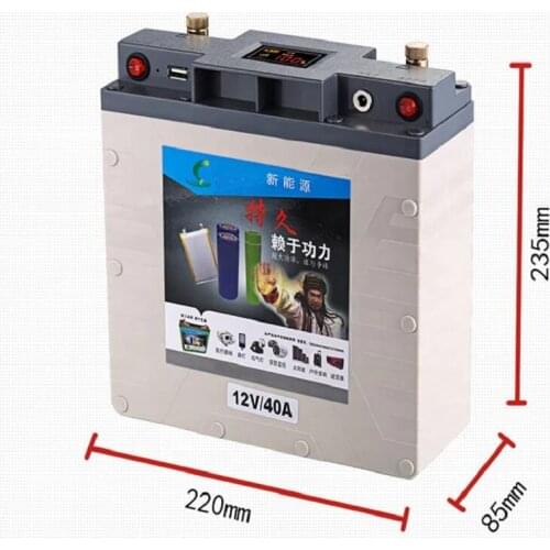 Storage batteries 12v 30ah lithium battery power bank