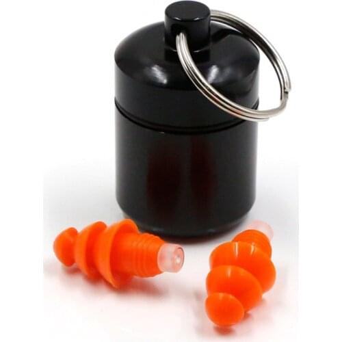 Reusable Ear Plugs with Filter Waterproof Noise Cancelling Silicone Earplugs for Ear Noise Cancelling Swimming Bath Sleeping