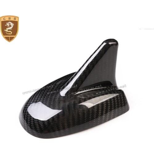 Newest Fashion Style Maserati Carbon Fiber antenna shark fin fits for Maserati carbon fiber black aerial car styling 00819