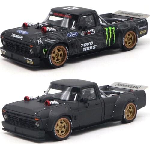 RESIN CAR MODEL HRN MODEL FORD MUSTANG PICK UP HOONIGAN TRUCK 1/43