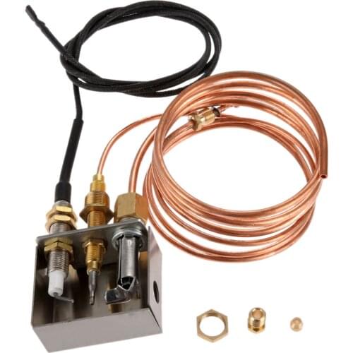 Propane Gas Fireplaces Fire Pits Safety Replacement Pilot Burner Assembly With Thermocouple And Ignition For Propane Igniter Kit