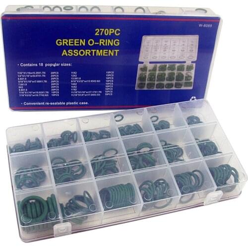 Hot Air Conditioning HNBR O Rings Car Auto Repair Tool Rubber Air Conditioning Refrigerant Ring Car Service Tool