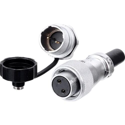 WEIPU WS16 TQ+ZM Waterproof IP67 2 3 4 5 7 9 10 Pin Automotive Electrical Connector Industrial LED Lighting Panel Mount Adapter