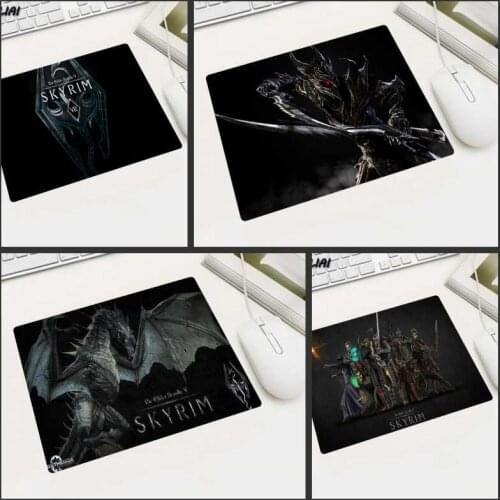 XGZ Cool Black Gaming Mouse Pad Gamer Awp Rubber gamer Small Size Mouse Pads Players Mat for DOTA 2 warface Lol Gta Wot Mats