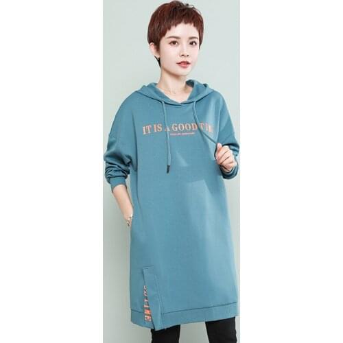Women Thick Hoodie Sweatshirts Winter Fashion Oversize Ladies Pullovers Warm Pocket Hooded Zip Up Jacket 8111