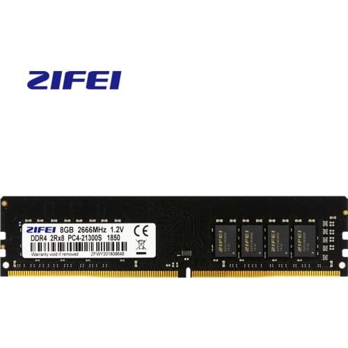 ZiFei ram DDR4 8GB 2133MHz 2400MHz 2666MHz 288Pin LO-DIMM 1.2v dual channel motherboard for Desktop