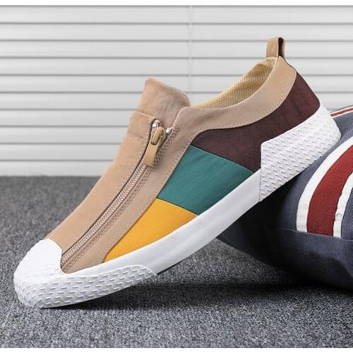 2021 flat sports casual mens canvas shoes