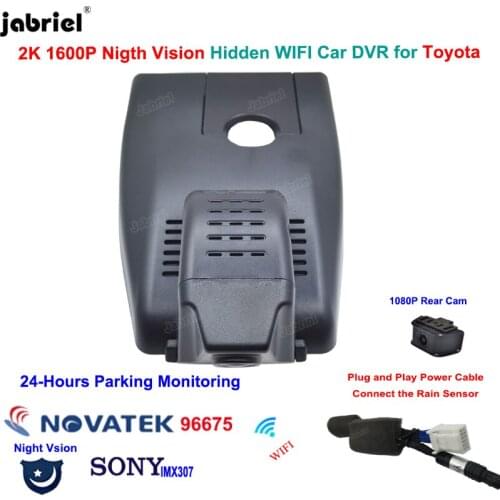 2K 1600P Car Dvr Dash Cam Camera recorder For Toyota CHR LE XLE fwd awd AX10 AX50 2016 2017 2018 2019 2020 2021 For Toyota IZOA