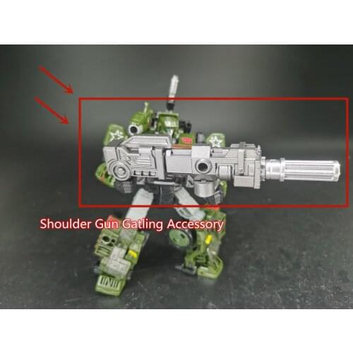 In Stock Accessories Transformation BDT Siege Hound BDT-18 Shoulder Gun Gatling Accessory Bag Equipped With All Equipment