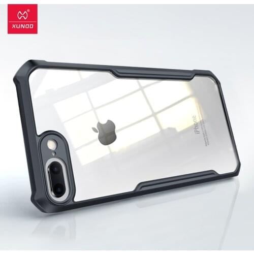 For iPhone 7 Plus Case, Xundd Shockproof Case, For iPhone7 iPhone 7Plus Case, Protective Transparent Bumper Airbag Phone Cover