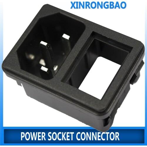 DB-14-2RS C14Inlet Power Socket Switch Connector Removable Rocker Switch UL/CQC/KC/VDE certification Industrial socket AC15A250V