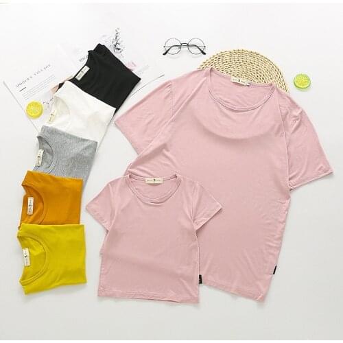 Kids T-shirt Boys Modal T shirt Girl Tshirt 2020 Summer Toddler Top Children Baby Tee