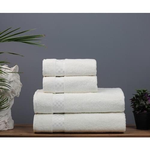 Shal Home Cotton 4'lü Towel Set