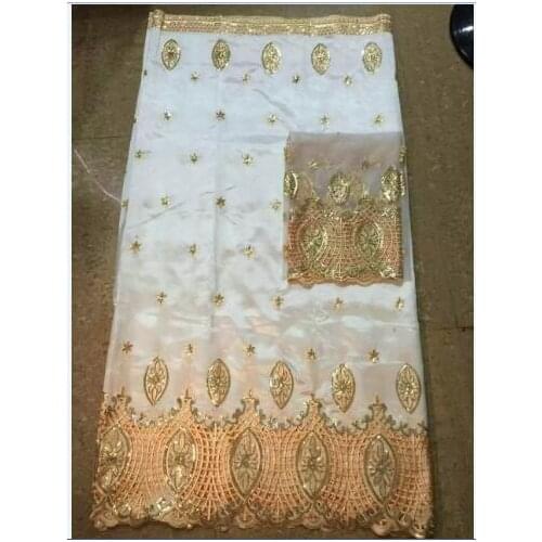 George with blouse 2016 Sale High Quality African George Fabric BLUE Bridal Sequin lace fabric with women dress LJ