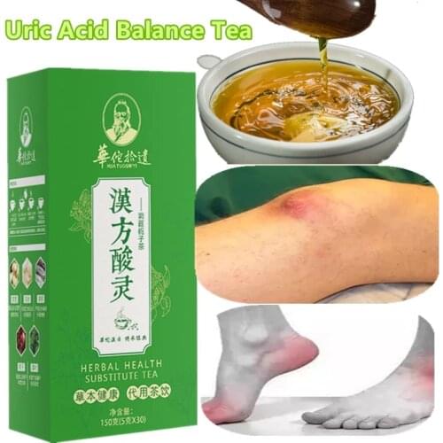 Chinese Herbal Medicine Blood Uric Acid Balance Tea Gout Treatment Relief Joint Bone Pain-efficient Neuralgia Acid Health Care