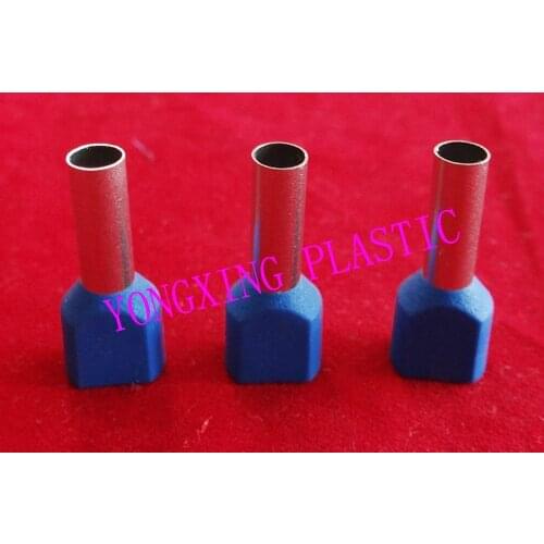 100pcs/lot TE1510 Bootlace cooper Ferrules kit set Wire Copper Crimp Connector Insulated Cord Pin End Terminal